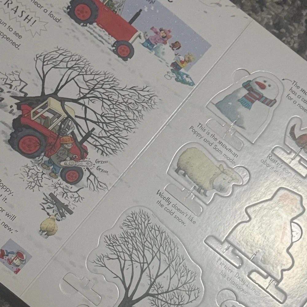 Poppy and Sam's Wind-up Tractor Book